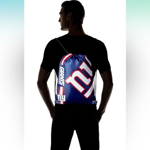 New York Giants NFL Big Logo Drawstring Bag - Picture 4 of 4